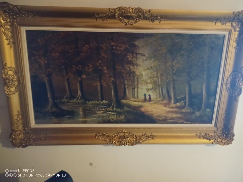 Mooi 70s schilderij, Ophalen