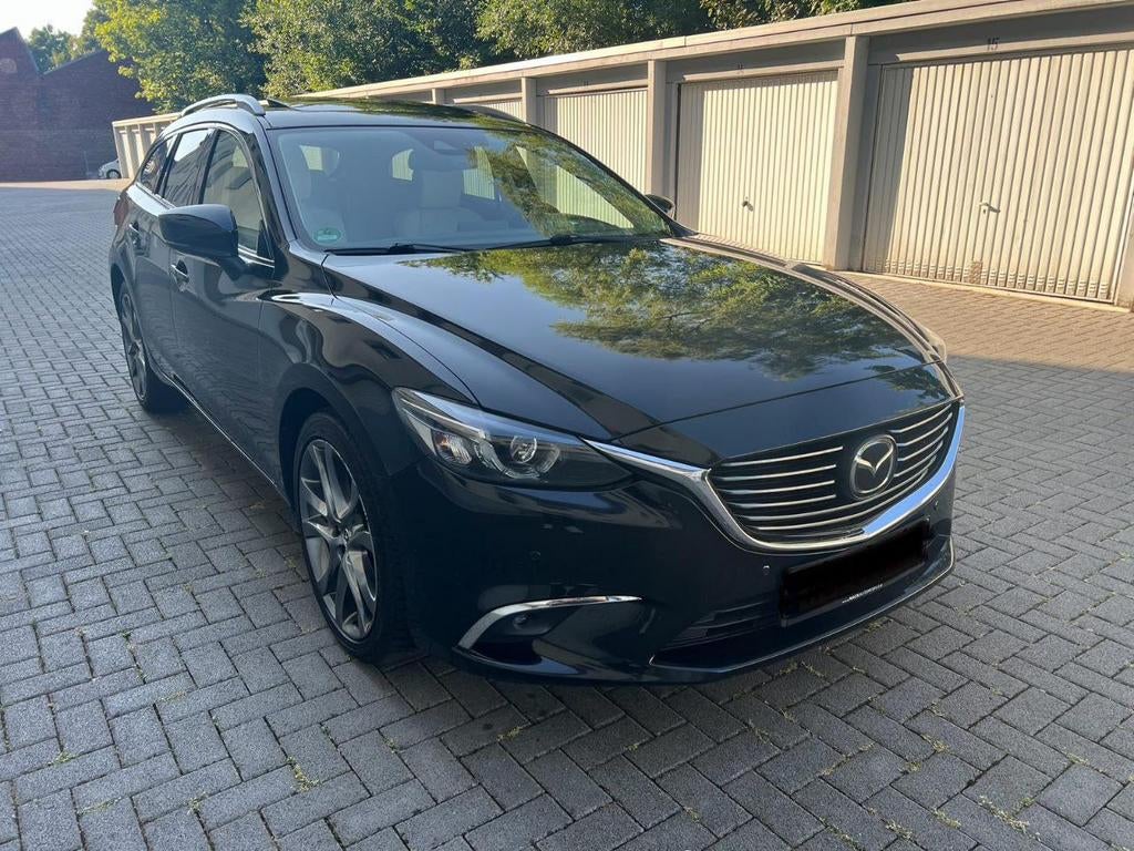 Mazda 6 2.2 Skyactiv-D 175ch BVA – 2017 – Full Options, Auto's, Mazda, Automaat, Leder, Particulier, Achteruitrijcamera