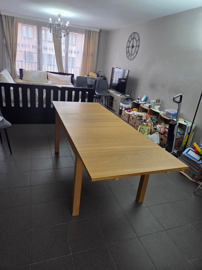 IKEA uitschuifbare eettafel, Huis en Inrichting, Tafels | Eettafels, Ophalen