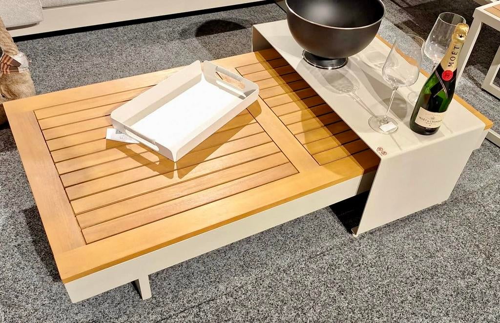 Prachtige nieuwe loungetafel / tuintafel / salontafel., Tuin en Terras, Tuintafels, Ophalen of Verzenden, Nieuw, Rechthoekig, Aluminium