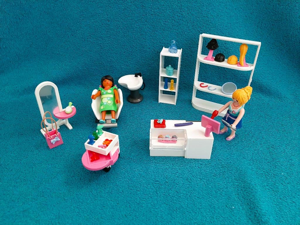 playmobil thema winkelen, Kinderen en Baby's, Speelgoed | Playmobil, Ophalen, Zo goed als nieuw, Complete set