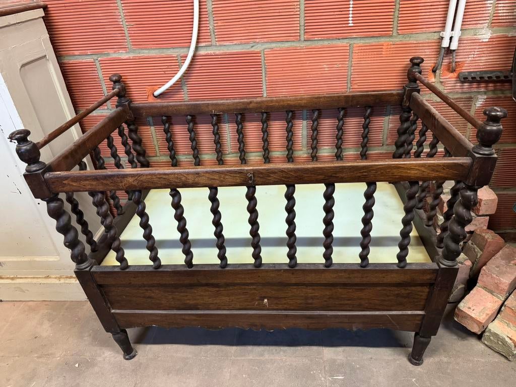 Vintage kinderbedje, Ophalen, Gebruikt, Ledikant