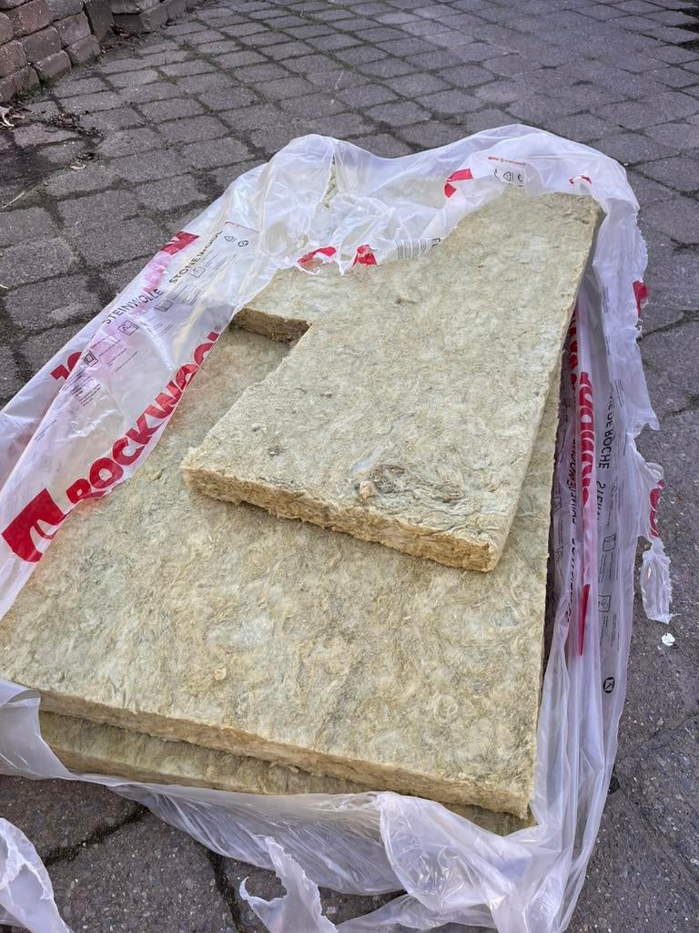 Overschotje rockwool, Doe-het-zelf en Bouw, Ophalen, Zo goed als nieuw