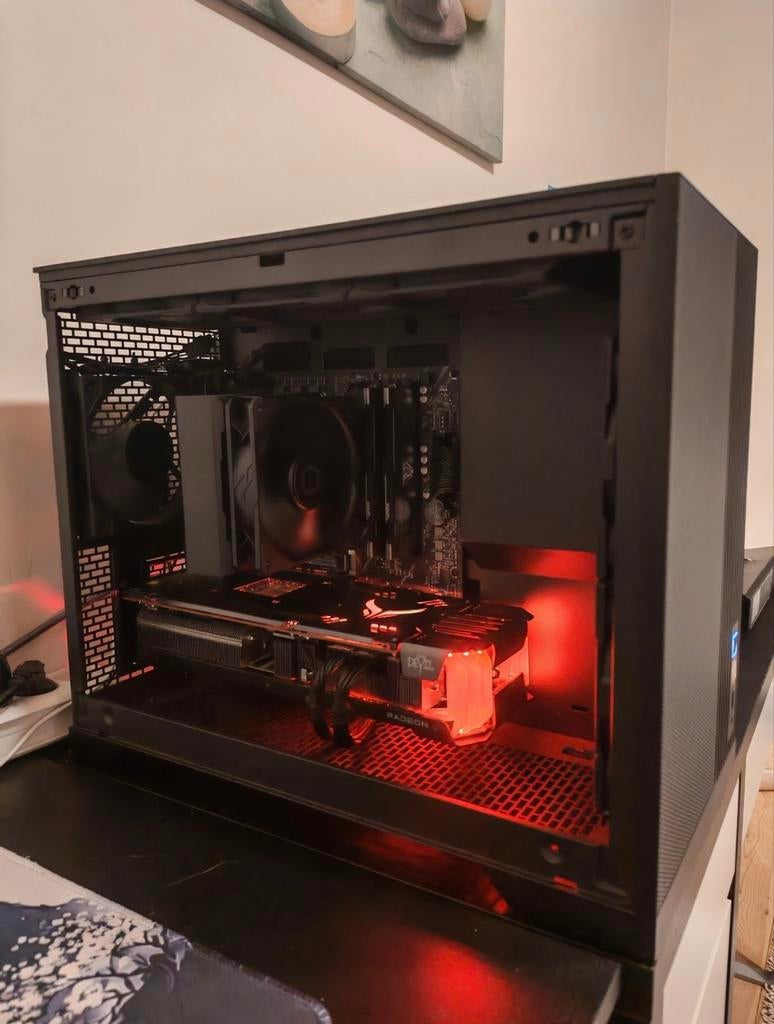 Gaming pc ryzen 5 5600x + rx 6800xt (lees beschrijving), Computers en Software, Desktop Pc's, Ophalen, AMD Ryzen 5, Zo goed als nieuw