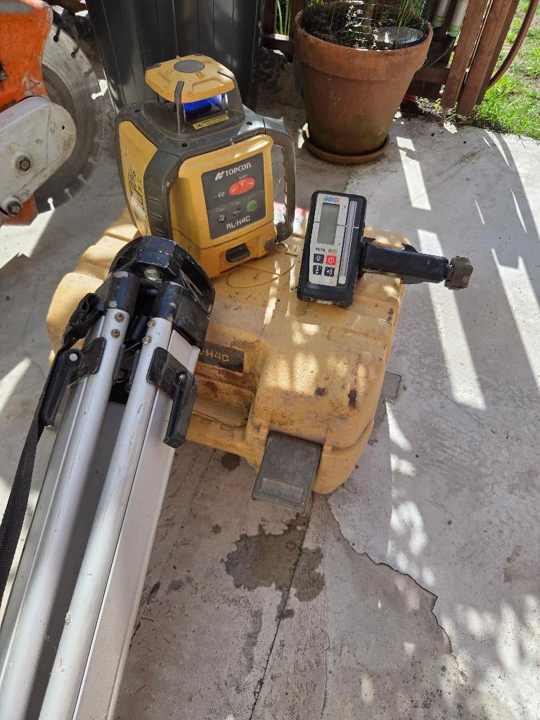 Topcon RL-H4C Bouwlaser Set, Ophalen, Gebruikt, Afstand