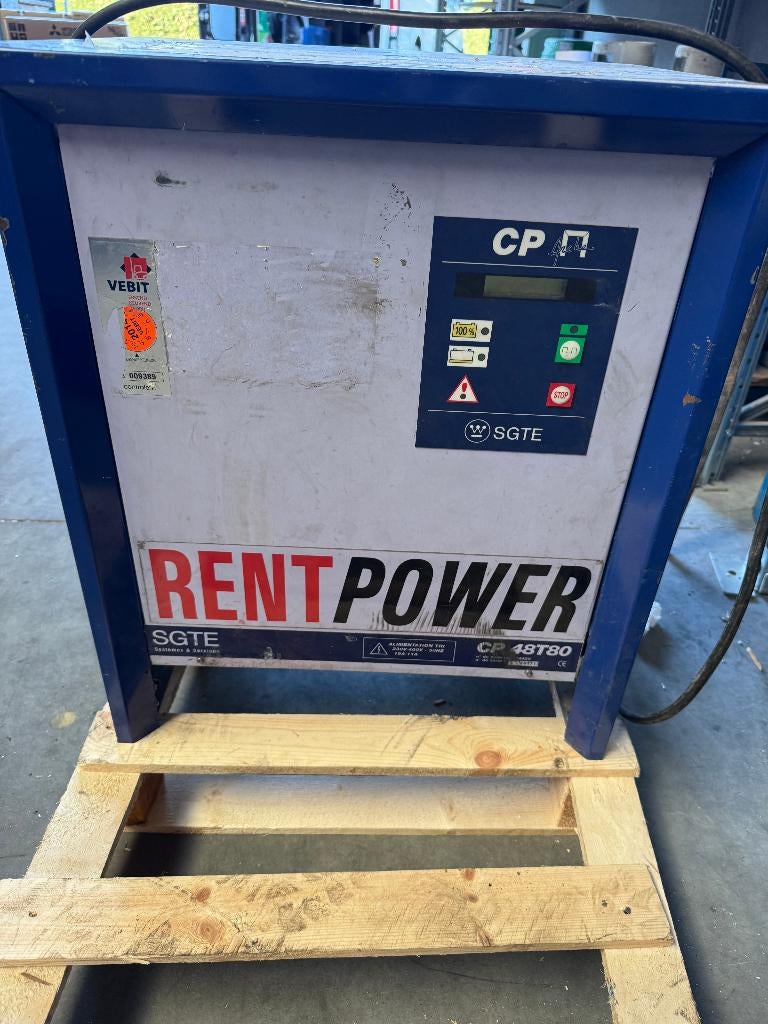 Oplader voor heftruck 48V, Ophalen, Elektrisch, Voorzetapparatuur