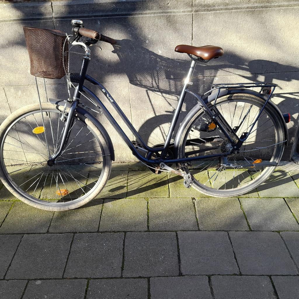 Vélo dames décathlon, Fietsen en Brommers, Fietsen | Dames | Damesfietsen, Velgrem, Versnellingen, Ophalen, Overige merken