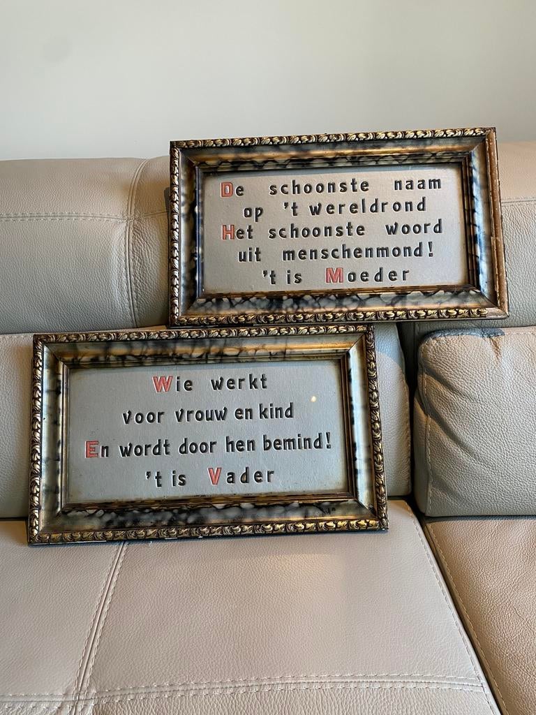 Cadres avec dictons NOUVEAU PRIX, Enlèvement ou Envoi