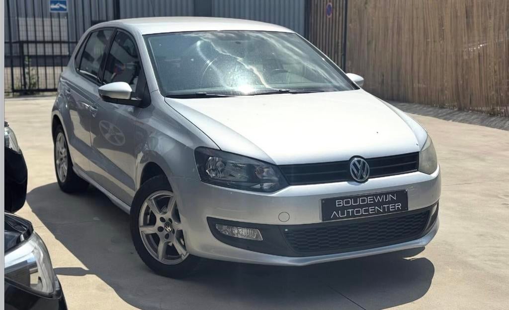 Volkswagen Polo 1.2Benzine 2011 155.xxxkm/Carplay,Android,.., Voorwielaandrijving, Stof, Zwart, Electronic Stability Program (ESP)