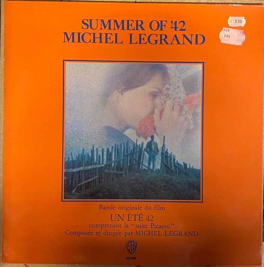 Michel Legrand zomer van '42, Cd's en Dvd's, Vinyl | Filmmuziek en Soundtracks, Gebruikt, 12 inch, Ophalen of Verzenden