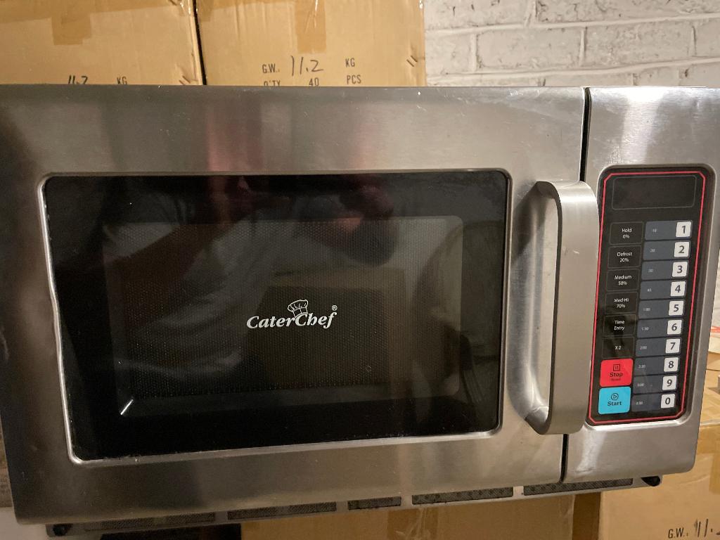 Professionele microgolf, Elektronische apparatuur, Microgolfovens, Ophalen, Microgolfoven, Hete lucht, Zo goed als nieuw