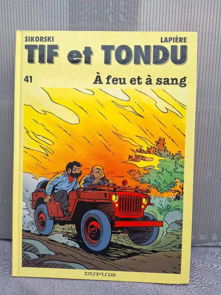 Tif et Tondu T41 À feu et à sang Sikorski Dupuis EO93, Enlèvement