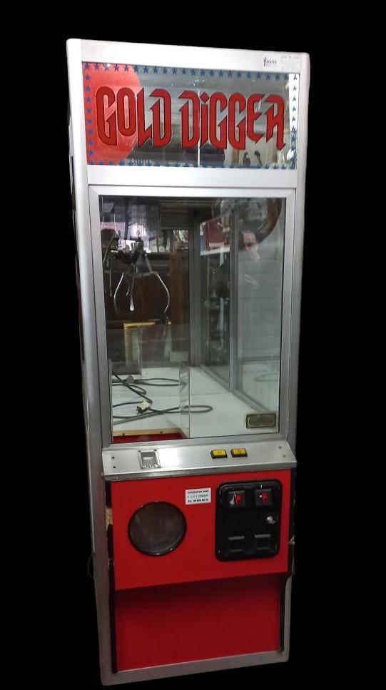 Gold digger grijpkraan van kermis., Verzamelen, Automaten | Gokkasten en Fruitautomaten, Ophalen, Gebruikt, B, Euro