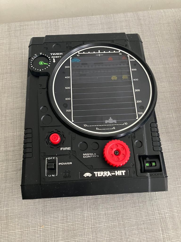 vintage game TOMY electric Terra-hit in originele verpakking, Games en Spelcomputers, Games | Overige, Gebruikt, Shooter, 1 speler