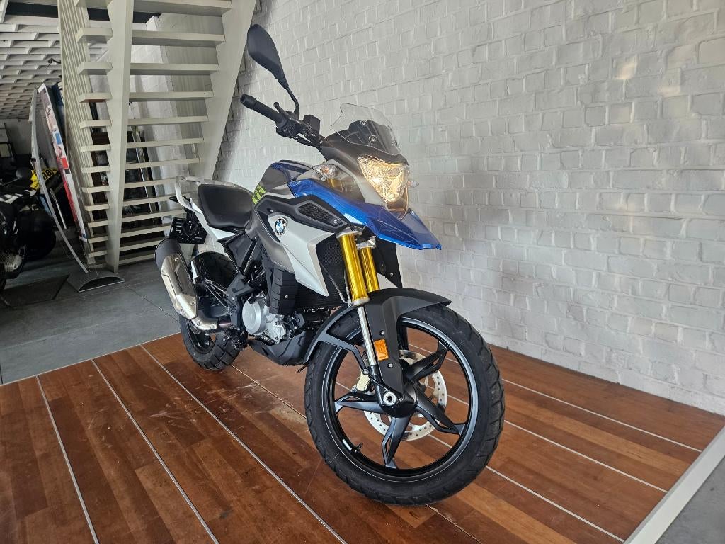 Bmw g310gs, 12/2019, blauw-grijs., Motoren, LED Verlichting, Bedrijf, 310 cc, Enduro