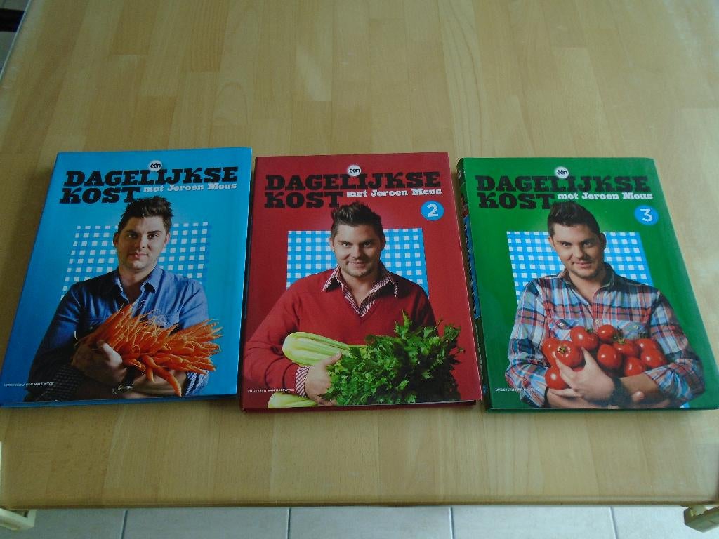 kookboeken jeroen meus, Boeken, Kookboeken, Ophalen of Verzenden, Gelezen, Jeroen Meus, Nederland en België