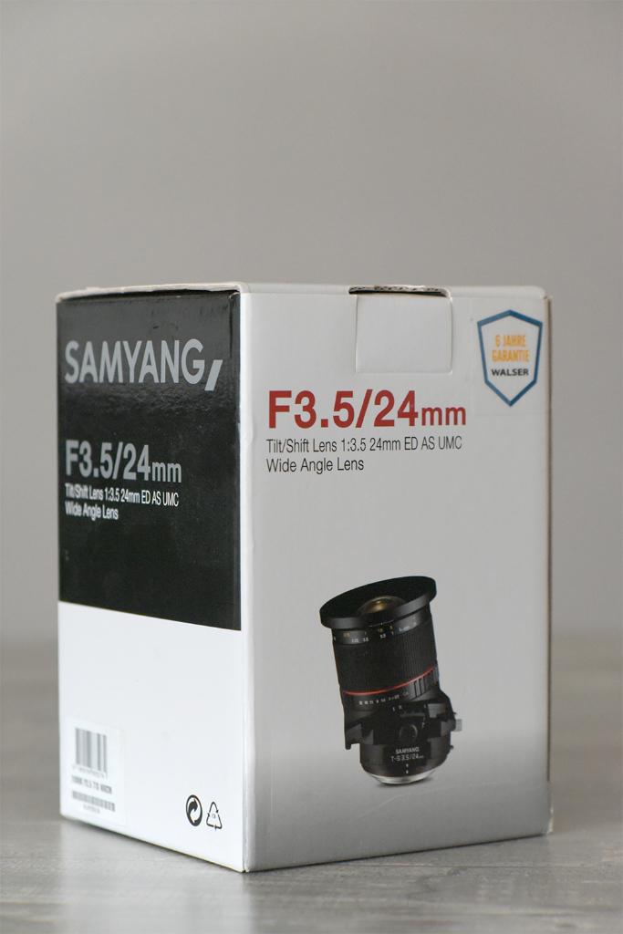 Objectif Samyang T-S 24mm f/3.5 ED, TV, Hi-fi & Vidéo, Photo | Lentilles & Objectifs, Enlèvement, Comme neuf, Autres types