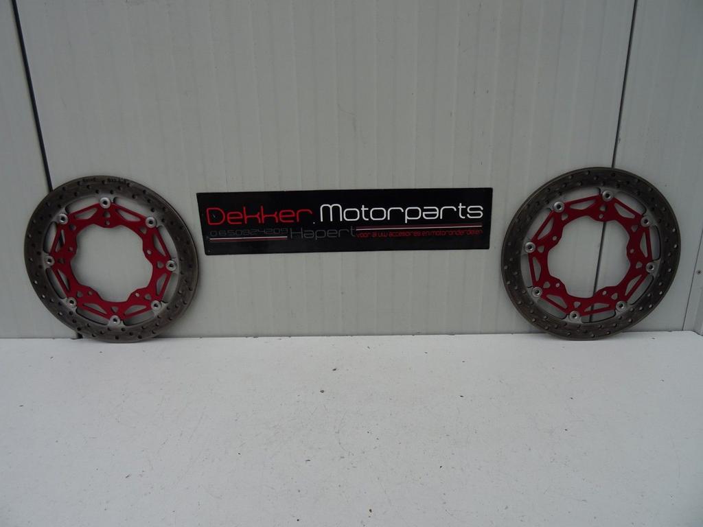 Set Originele Remschijven Yamaha YZF R1 2015-2020-2025 RN32, Gebruikt, -, -, Ophalen of Verzenden