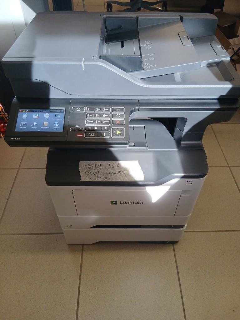 Lexmark MX522 ADHE-printer, Computers en Software, Printers, Printer, Faxen, Ophalen