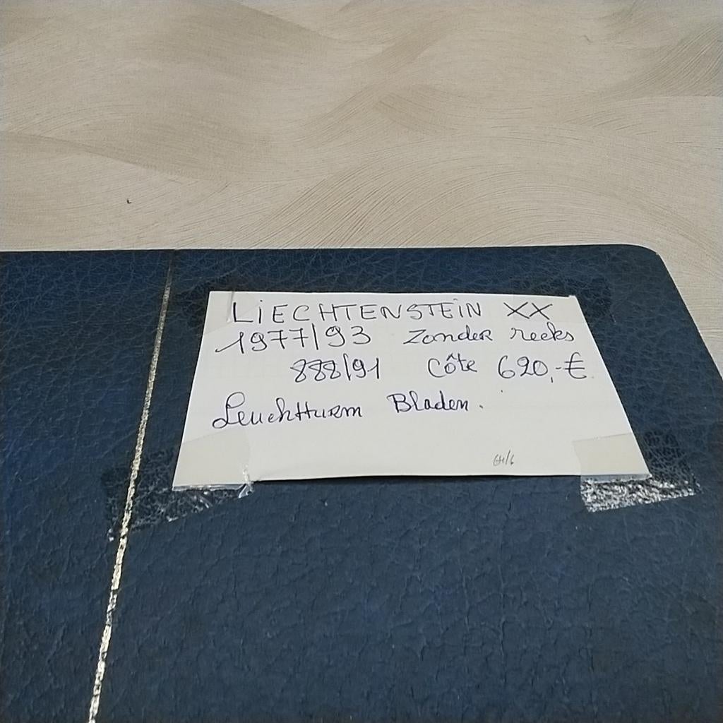 LIECHTENSTEIN 1977/93 état neuf 620,00€, Enlèvement ou Envoi