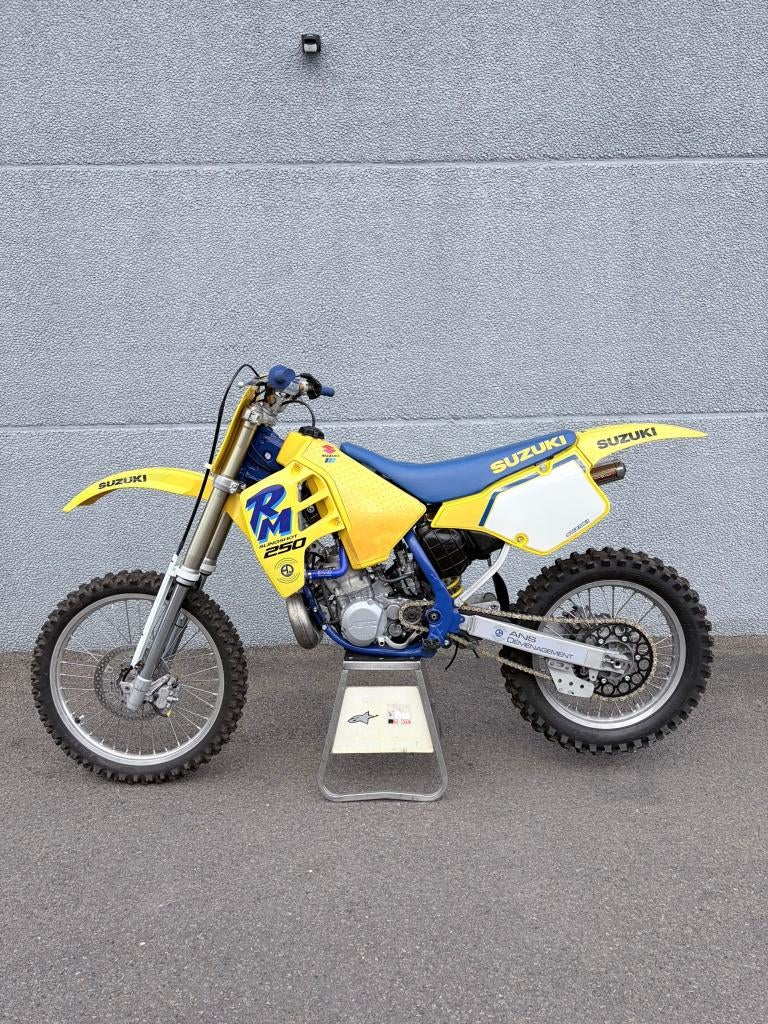 suzuki rm250 1990, Moto de cross, 1 cylindre, 250 cm³