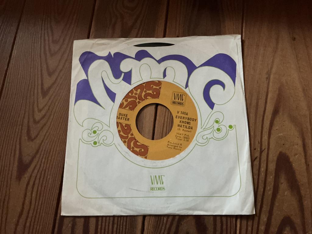 7 » Duke Baxter, tout le monde connaît Matilda, CD & DVD, Vinyles | R&B & Soul, Enlèvement ou Envoi, Utilisé