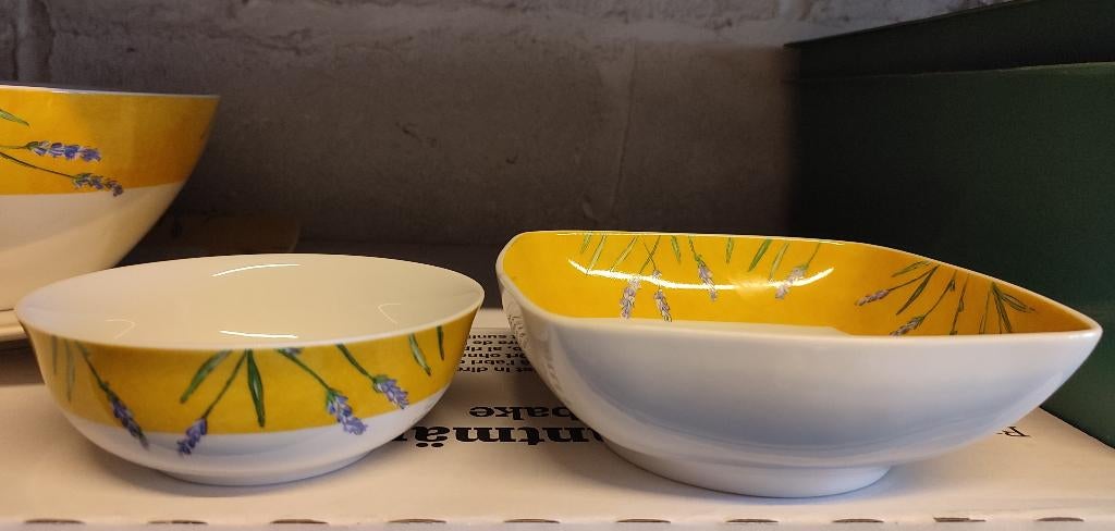 Vaisselle décor Provençal, Maison & Meubles, Enlèvement, Utilisé, Autres types, Autres styles