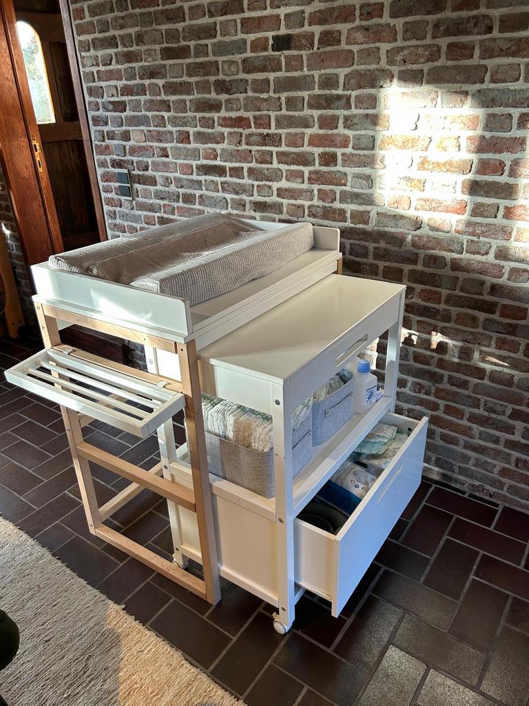 Luiertafel Bopita (gebruikt), Kinderen en Baby's, Ophalen, Zo goed als nieuw
