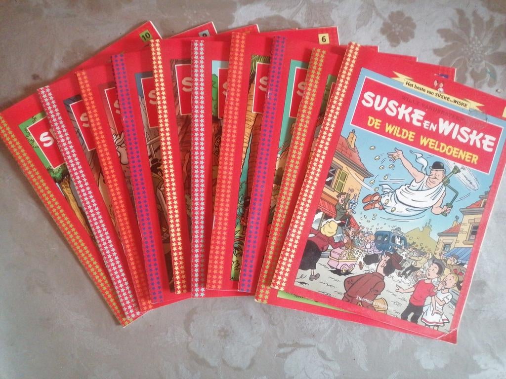 Suske en wiske 10 delige reeks, Boeken, Ophalen of Verzenden