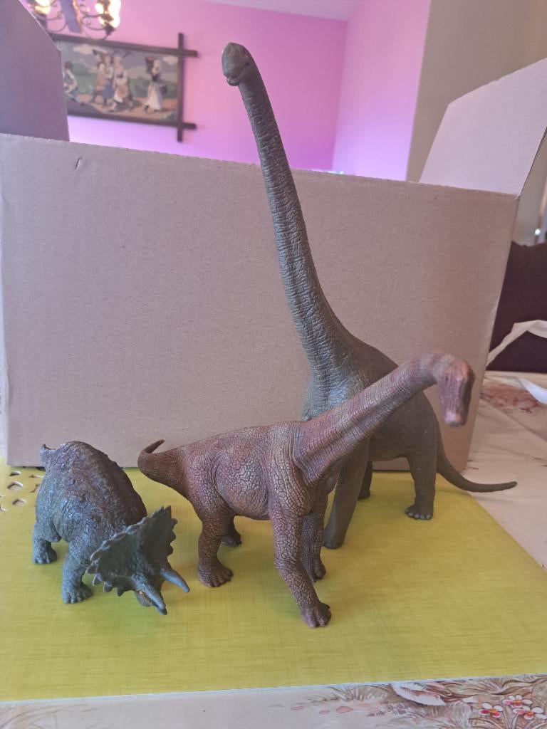 3 dinosaures Schleich. Jouet enfant, Enlèvement ou Envoi, Comme neuf