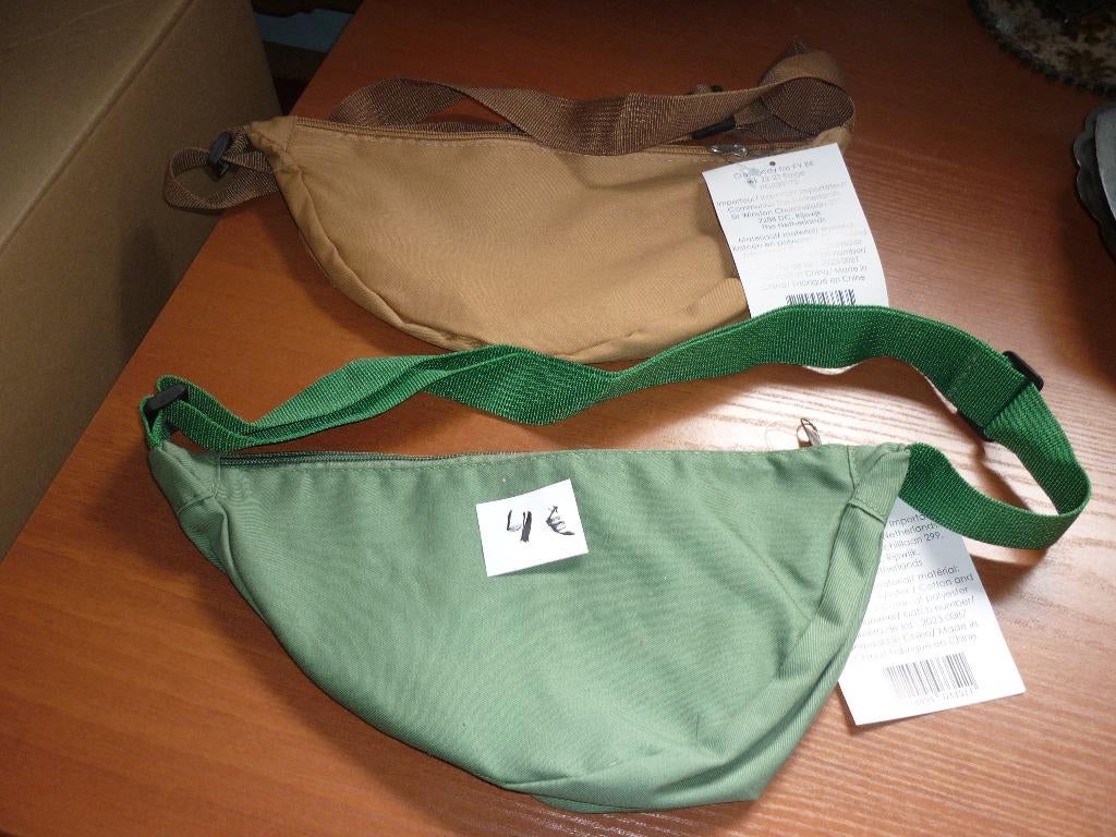 Heuptas-crossbodytas nieuw, Enlèvement ou Envoi, Neuf, Beige