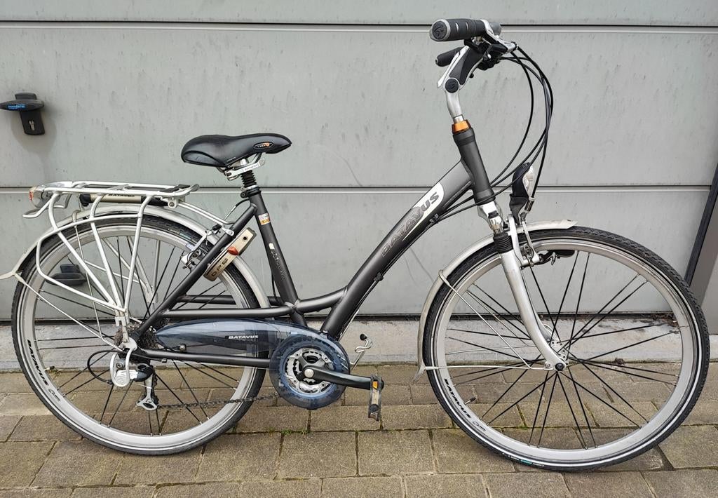 Damesfiets Batavus met 24 versnellingen., Batavus, Comme neuf, Enlèvement, 28 pouces
