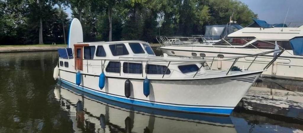 Motorboot, Watersport en Boten, Motorboten en Motorjachten, Ophalen of Verzenden, Staal, Diesel