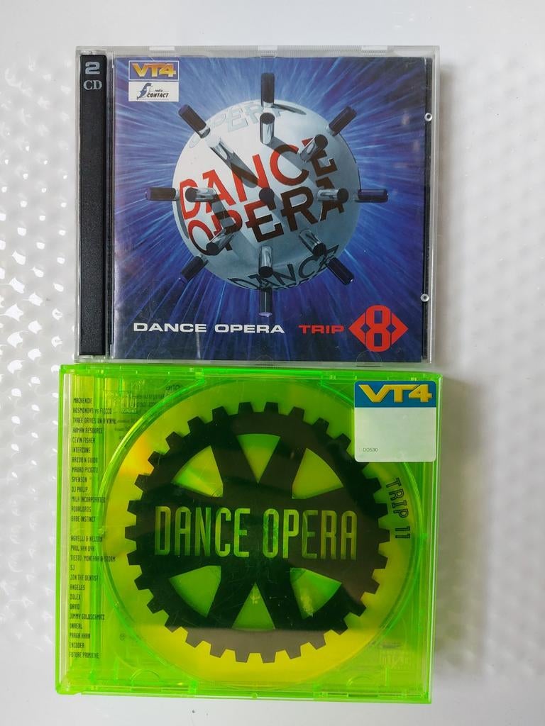 DANCE OPERA TRIP 8 + 11, Cd's en Dvd's, Verzenden