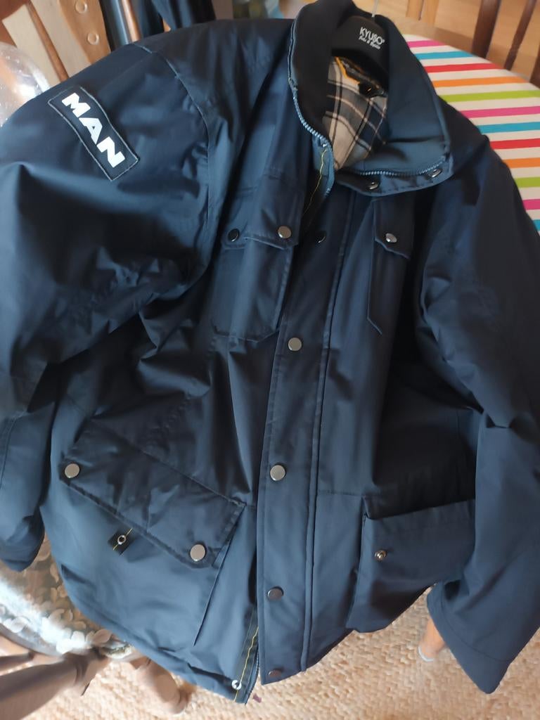 Jas van man maat xxl, Ophalen