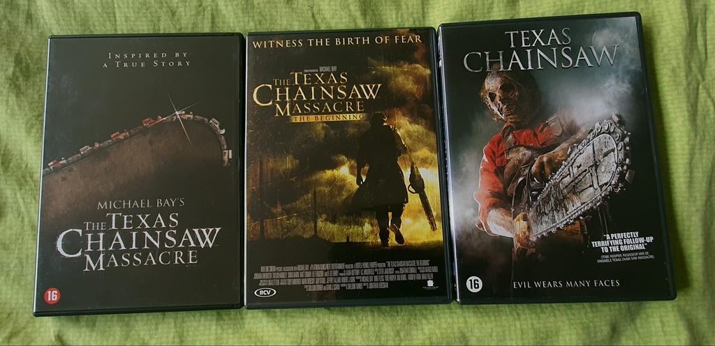 The texas chainsaw dvds, Ophalen
