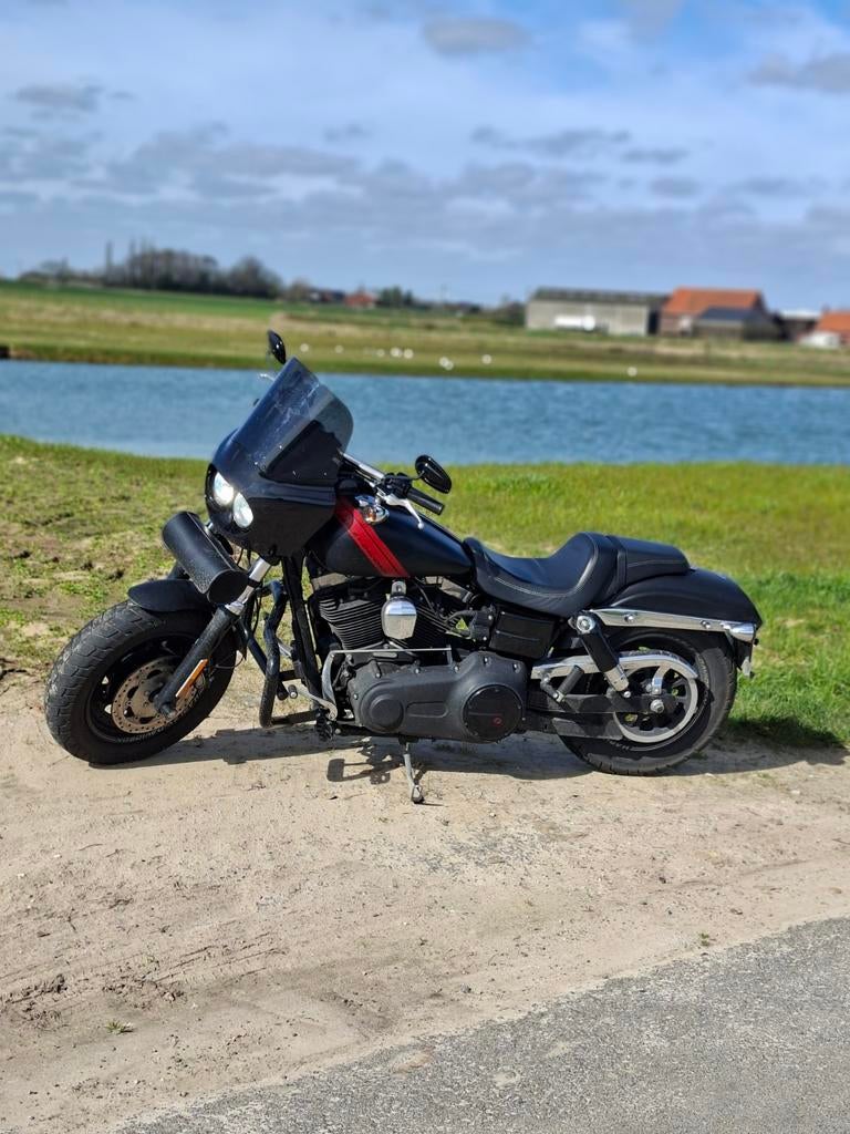 fatbob dyna bouwjaar 2014 met 15000 km, Motoren, Particulier