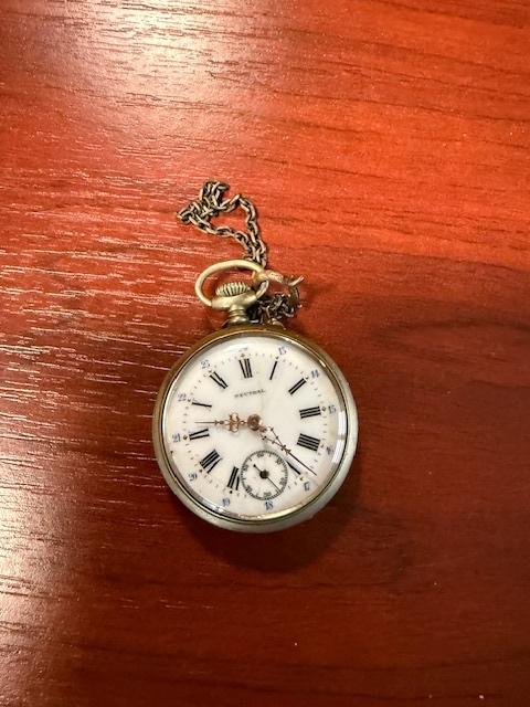 Oude zakhorloge, Zakhorloge, 1900 tot 1930, Zilver, Ophalen