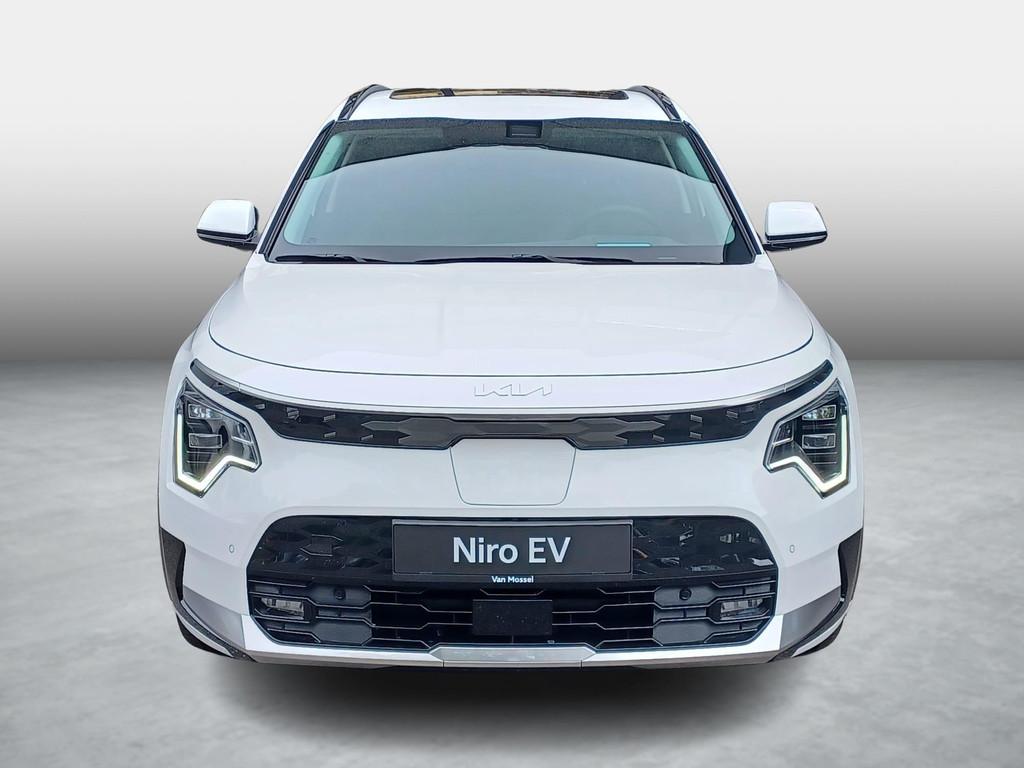 KIA Niro Pace 64.8 kWh + Premium Pack + Sunroof, Stof, 750 kg, Wit, 5 deurs