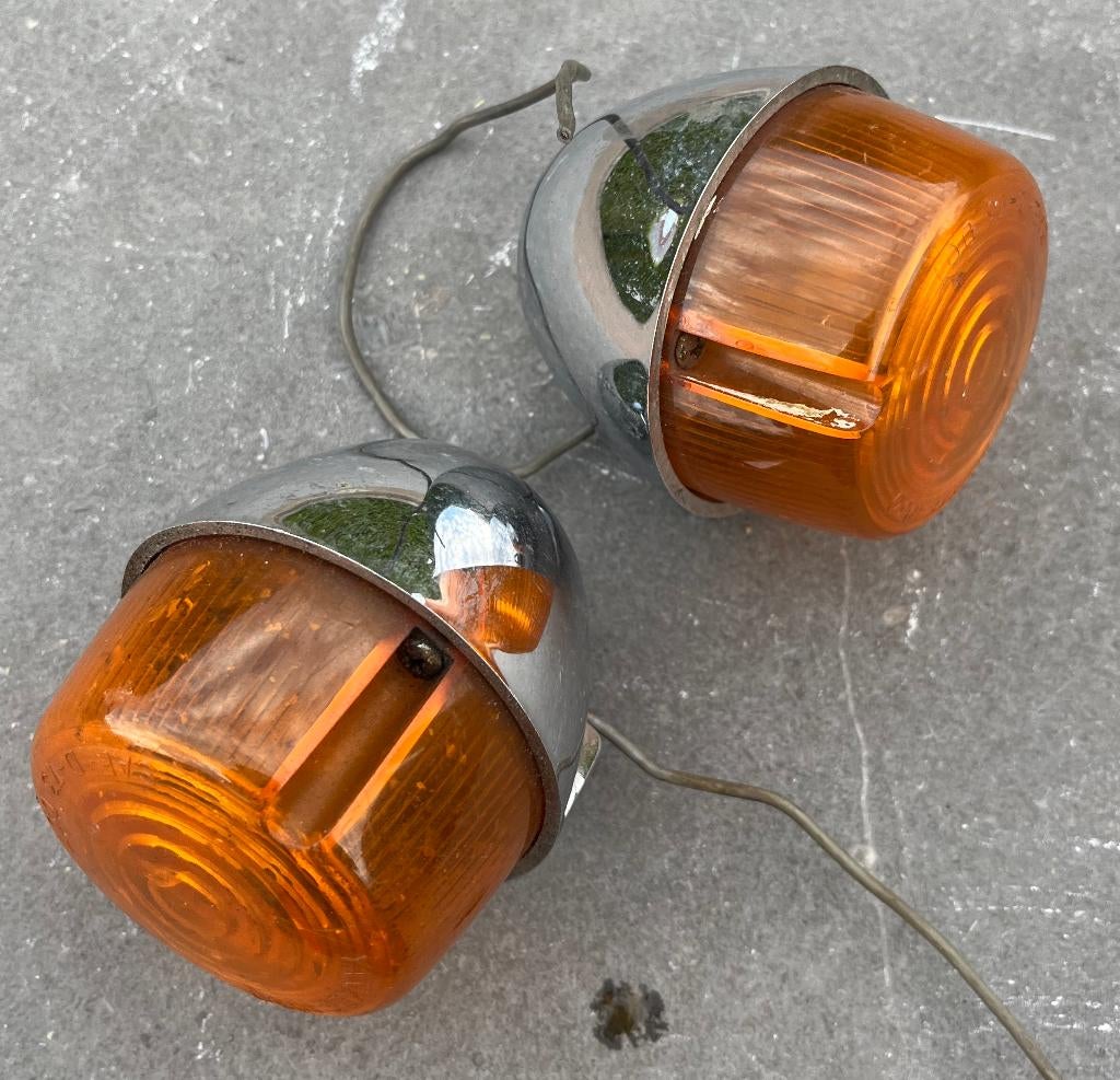 Deux clignotants Harley Shovelhead pour FX, XL, etc., Motos, Enlèvement, Utilisé