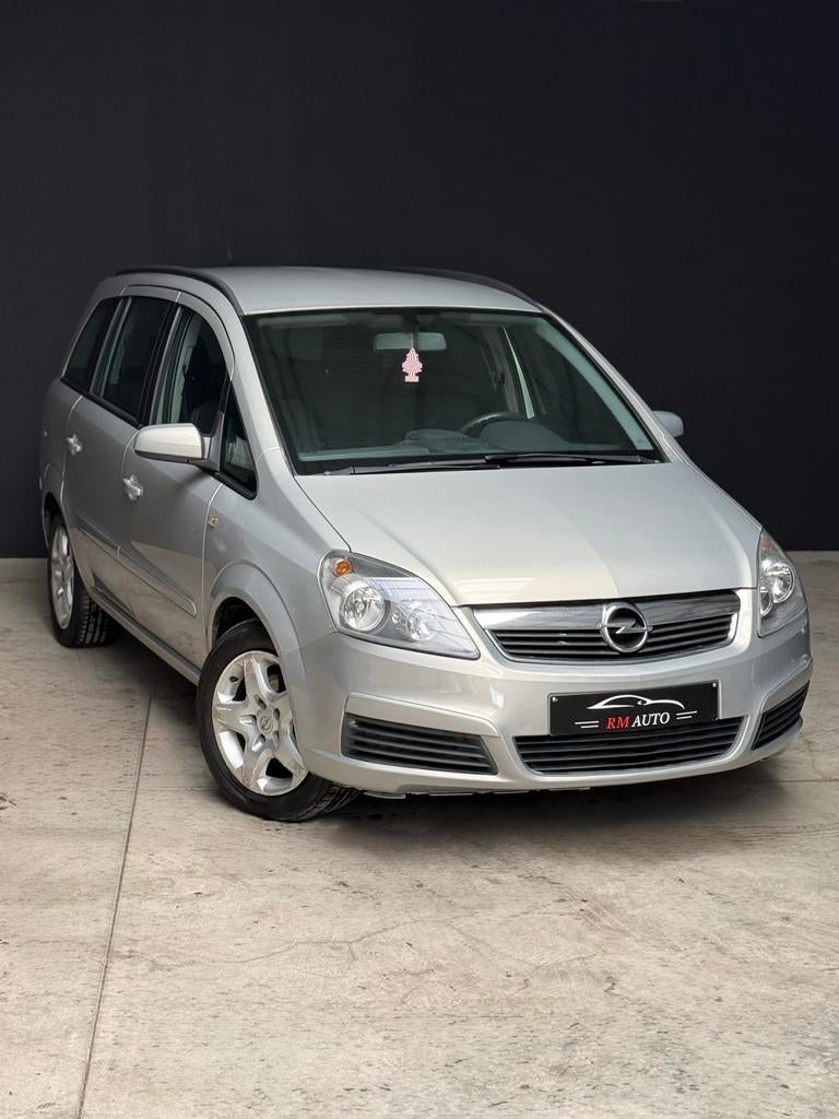 Opel Zafira 1.6 Benzine 7 zitplaatsen, Auto's, Monovolume, 7 zetels, Bedrijf, 5 deurs