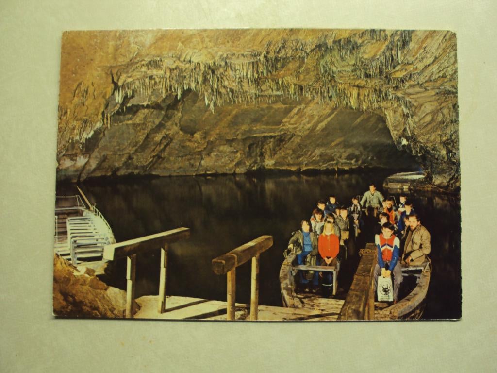 54686 - GROTTES DE HAN-S/LESSE - L'EMBARQUEMENT - 2FOTO'S, Verzenden
