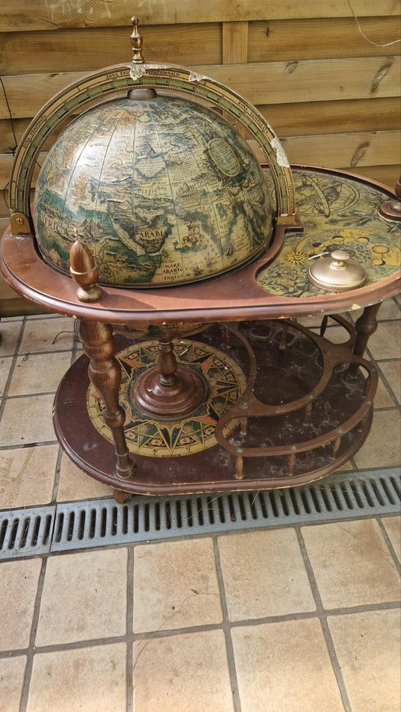 Barkast wereldbol, Huis en Inrichting, Ophalen