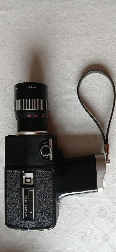 Vintage Copal Synchro Zoom Super 8 film camera, Audio, Tv en Foto, Videocamera's Analoog, Ophalen of Verzenden, Camera