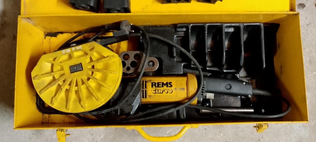Rems professionele buigmachine, Doe-het-zelf en Bouw, Gereedschap | Handgereedschap, Ophalen, Gebruikt