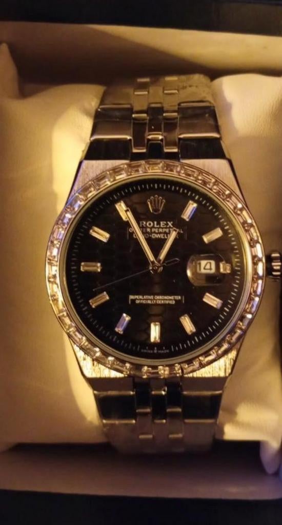 Nieuwe Rolex Oyster Perpetual Land DwellersAutomatic nieuw, Handtassen en Accessoires, Horloges | Heren, Staal, Polshorloge, Nieuw