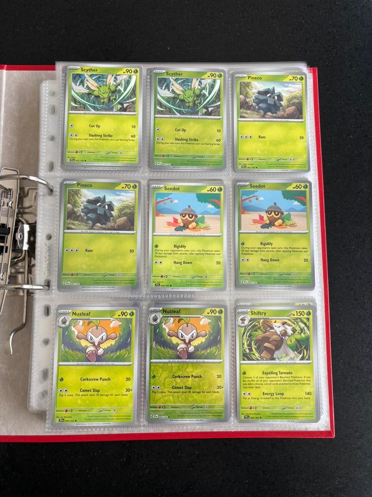 Complete Base Set Temporal Forces, Hobby en Vrije tijd, Verzamelkaartspellen | Pokémon, Ophalen, Nieuw, Meerdere kaarten, Foil