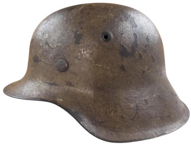 duitse ww2 m42 luftwaffe camo helm, Verzamelen, Militaria | Tweede Wereldoorlog, Ophalen of Verzenden