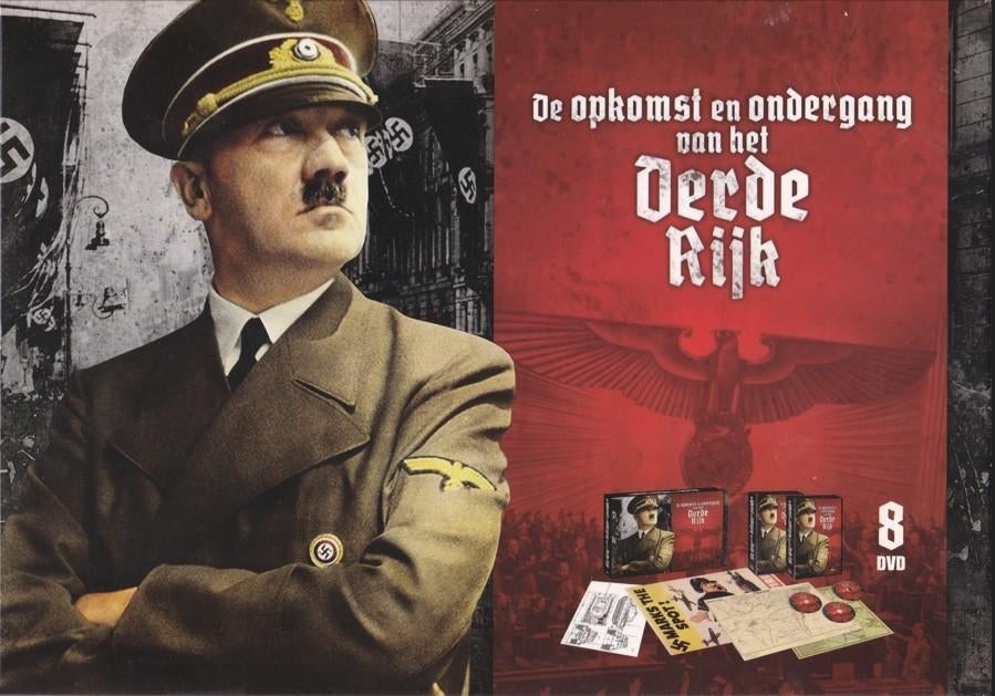 De opkomst en ondergang van het Derde Rijk – 8 DVD, Cd's en Dvd's, Dvd's | Documentaire en Educatief, Ophalen, Gebruikt, Vanaf 16 jaar
