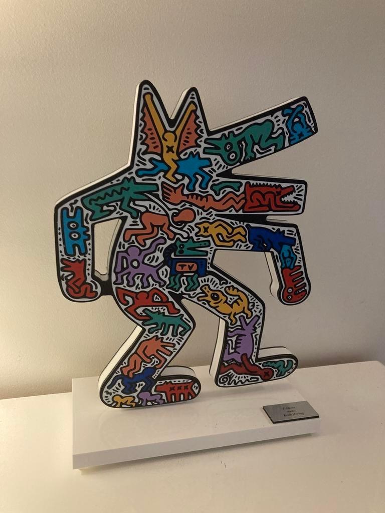Keith Haring : sculpture avec certificat, Ophalen of Verzenden